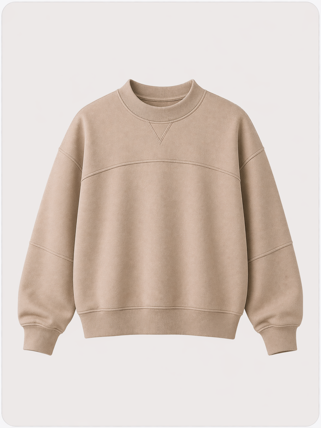 PANEL SWEATSHIRT