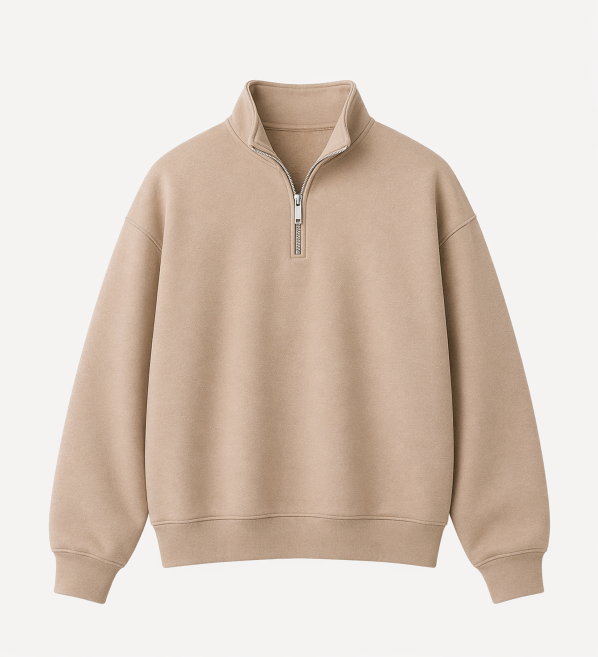 QUARTER ZIP SWEATSHIRT
